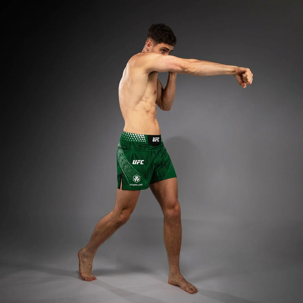 Venum UFC Zenith Authentic Fight Night Short Fit MMA Fight Shorts Green