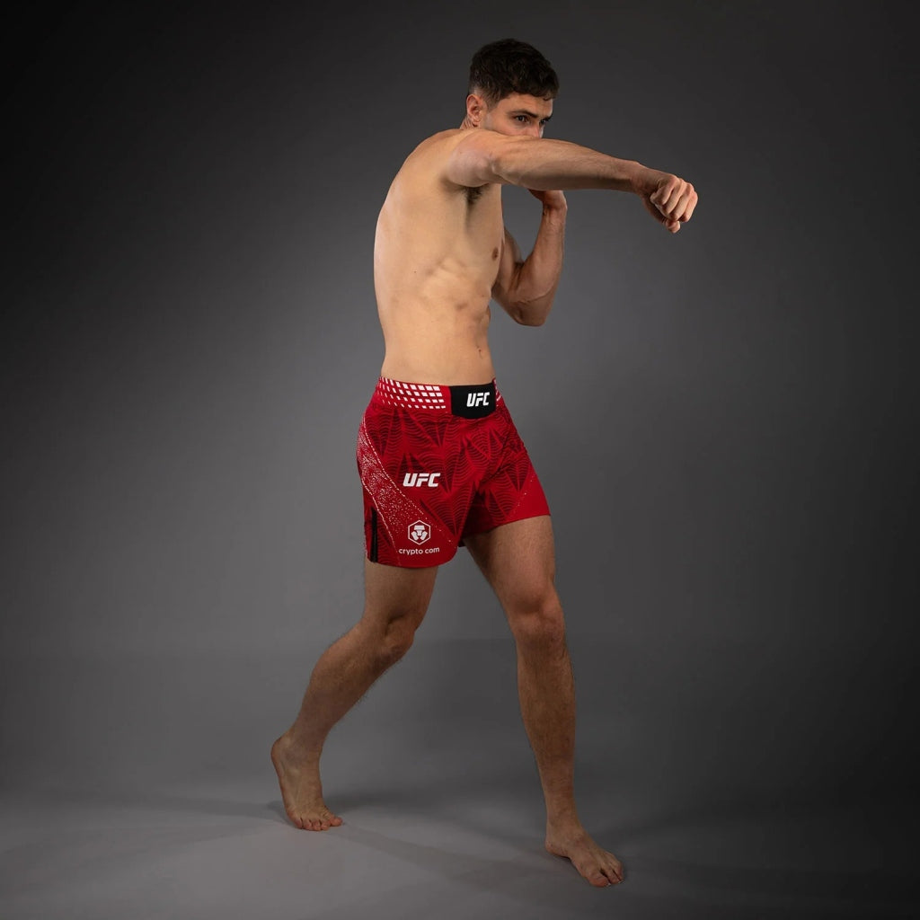 Venum UFC Zenith Authentic Fight Night Short Fit MMA Fight Shorts Red