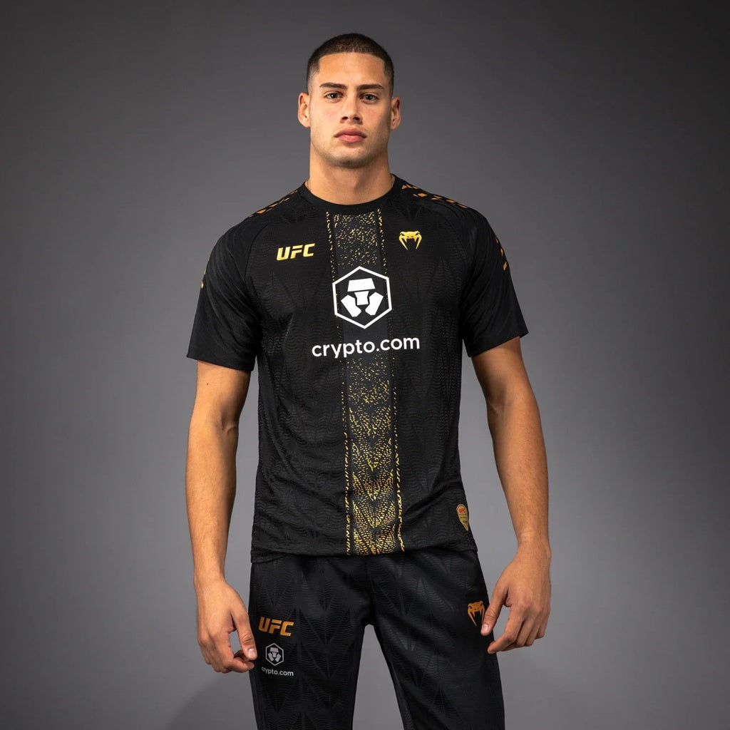 Venum UFC Zenith Authentic Fight Night Walkout Jersey Black-Gold