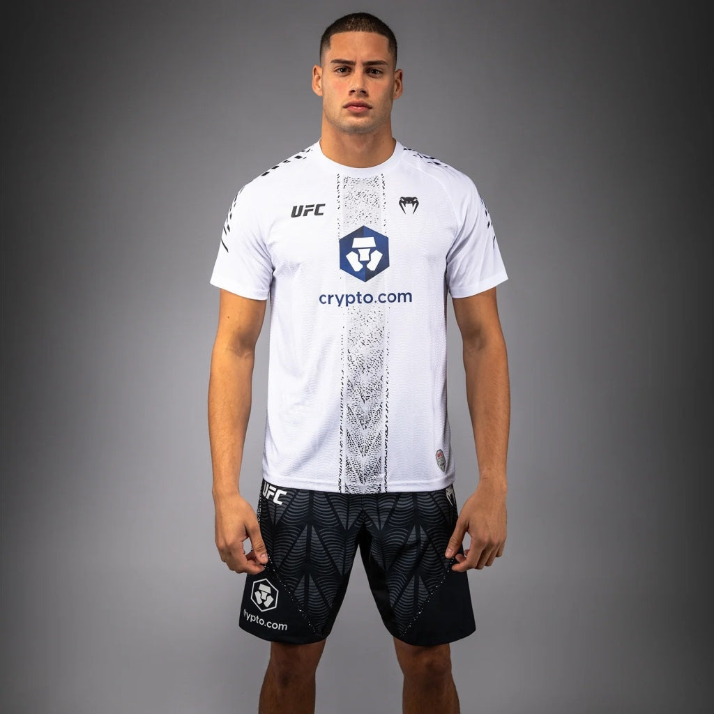 Venum UFC Zenith Authentic Fight Night Walkout Jersey White-Black