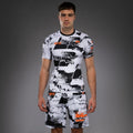 Venum UFC Zenith Authentic Fight Week Performance SS Rashguard White-Black