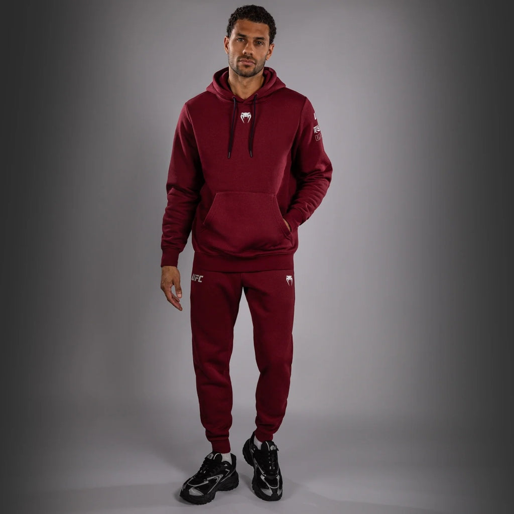 Venum UFC Zenith Authentic Fight Week Pullover Hoodie Red