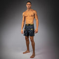 Venum UFC Zenith Authentic Fight Night Gladiator MMA Fight Shorts Black-Gold