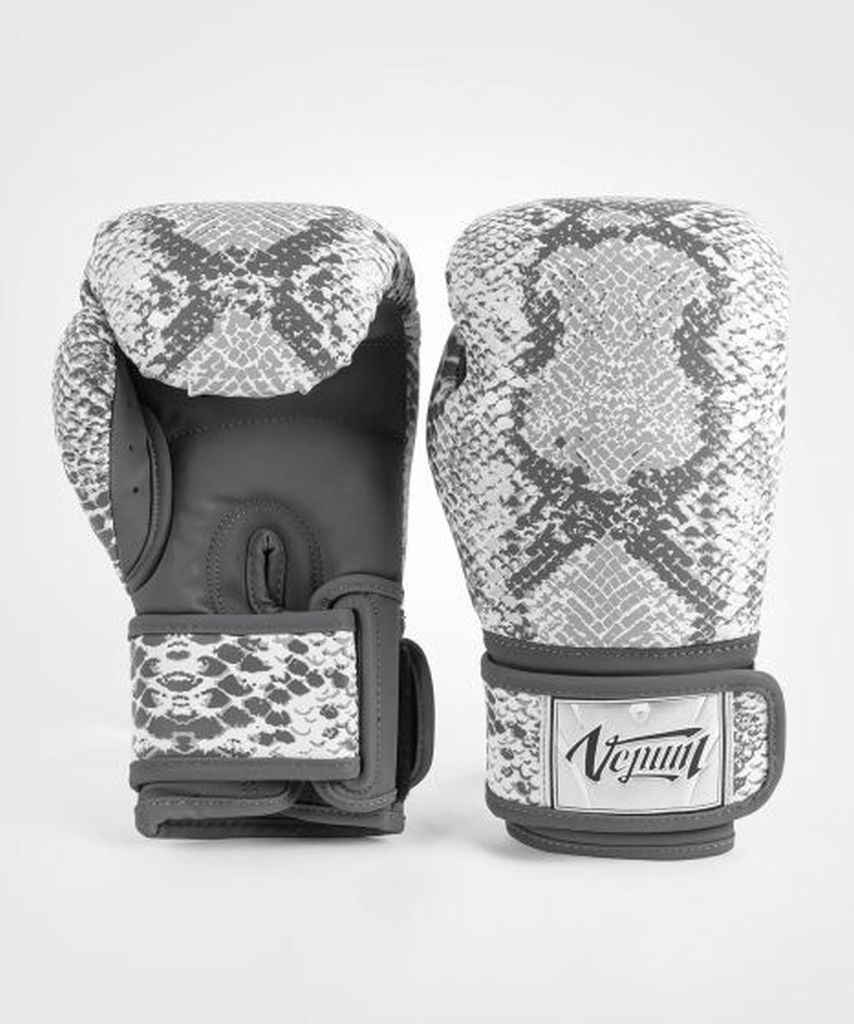 Venum Snake Women Boxing Gloves White-Grey