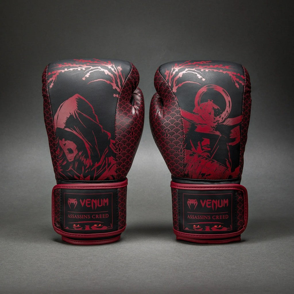Venum X Assassins Creed Shadows Boxing Gloves Black-Gold
