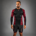 Venum X Assassins Creed Shadows LS Rashguard Black-Red