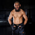 Venum X Chimaev MMA Fight Shorts Black-Grey