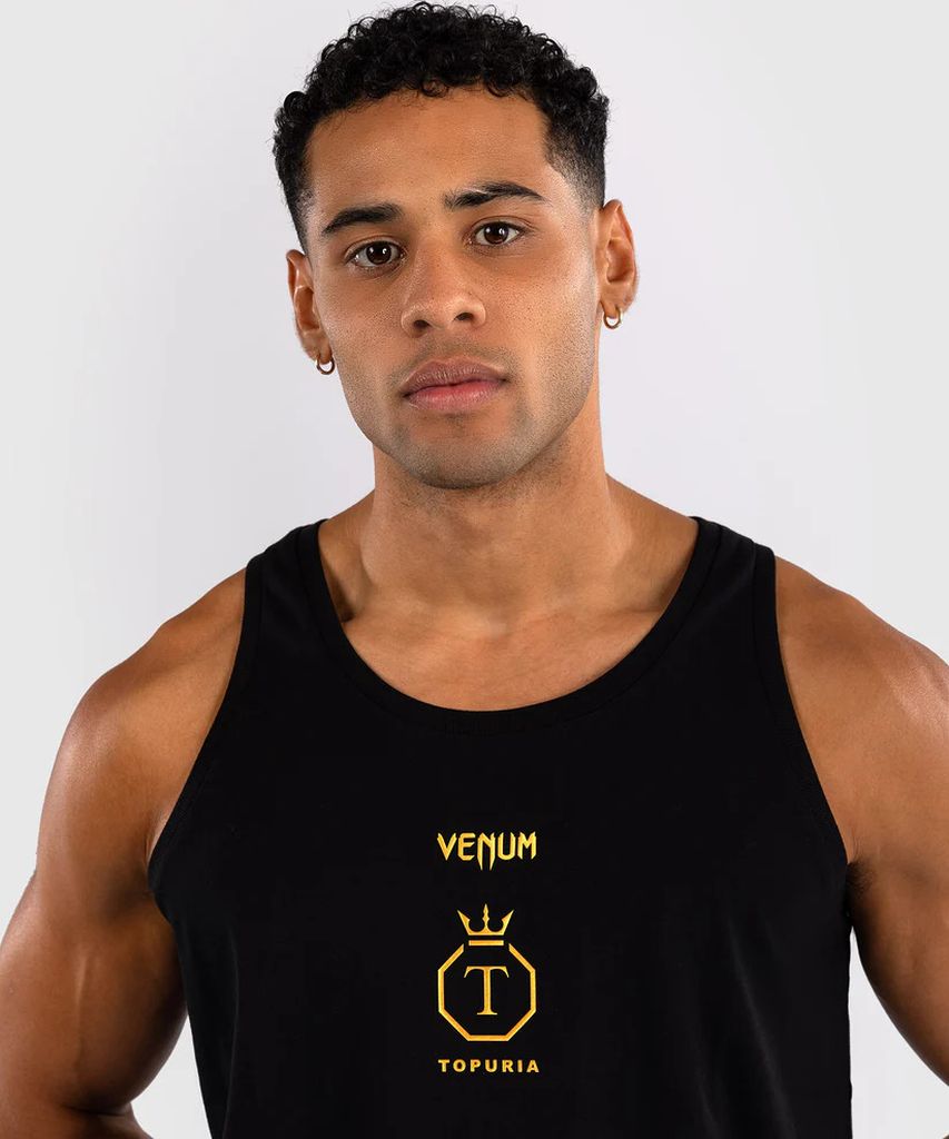 Venum X Ilia Topuria Unmatched Tank Top Black-Gold