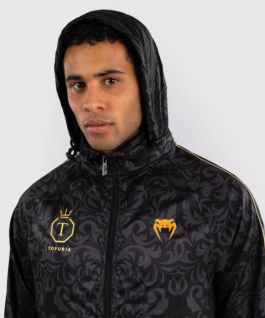 Venum X Ilia Topuria Unmatched Track Jacket Black-Gold