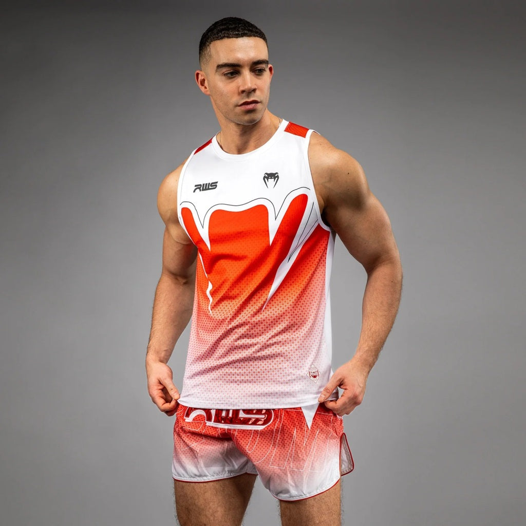 Venum X RWS 2.0 Dry-Tech Tank Top White-Red