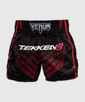Venum X Tekken 8 Marshall Law Muay Thai Shorts Black-Red