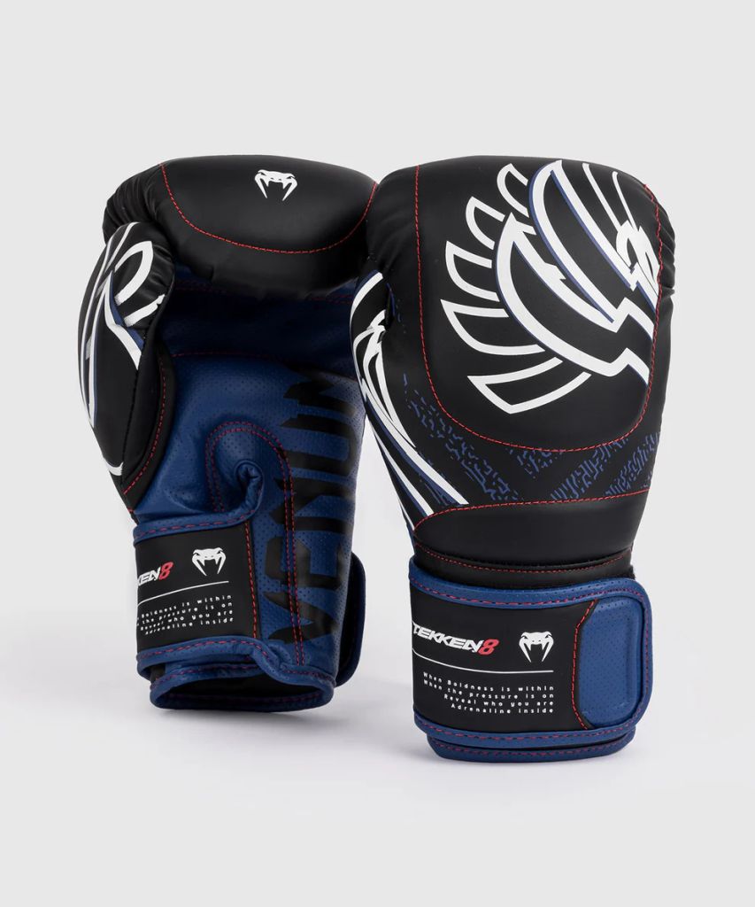 Venum x Tekken 8 Jin Kazama Boxing Gloves Blue-Black