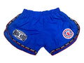 Wai Kru Running HB-53 Muay Thai Shorts Navy Blue