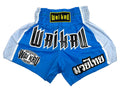 Wai Kru CH-4 Muay Thai Shorts Blue-White