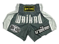 Wai Kru CH-3 Muay Thai Shorts Grey-White