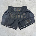 Wai Kru MT-8 Muay Thai Shorts Black