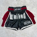 Wai Kru MT-9 Muay Thai Shorts Black-Red