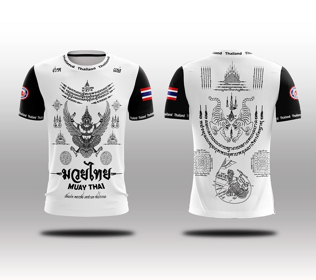 Wai Kru THS-1 T-shirt White-Black