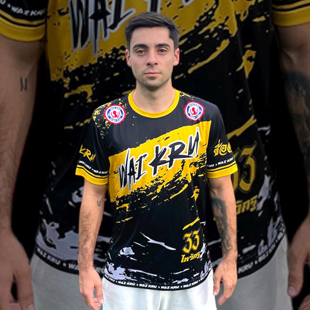 Wai Kru WK-Respeto Black-Yellow